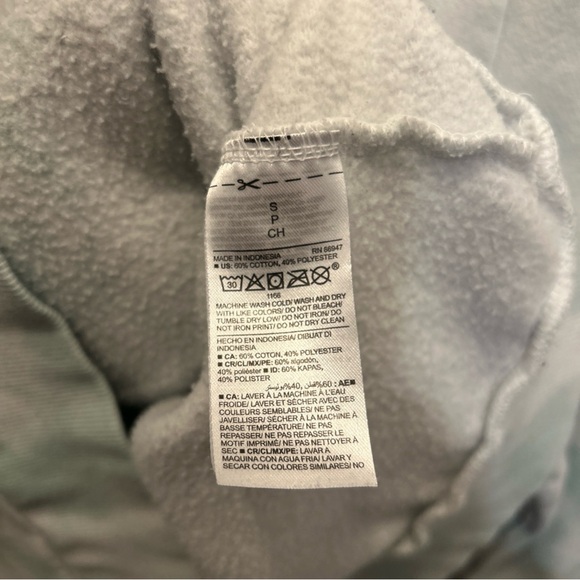 NASA Hyper Space Tye-Dye Hoodie Sweatshirt Small Pullover Planets Science Unisex - Picture 10 of 12